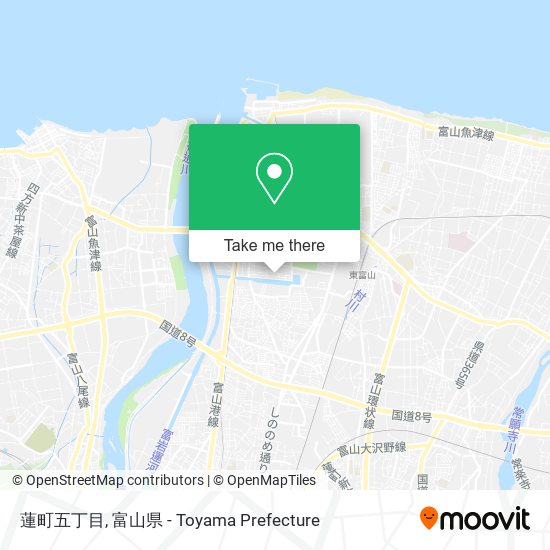 蓮町五丁目 map