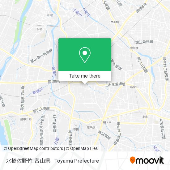 水橋佐野竹 map