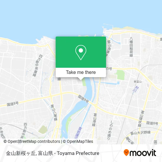 金山新桜ヶ丘 map