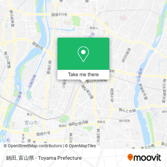 鍋田 map