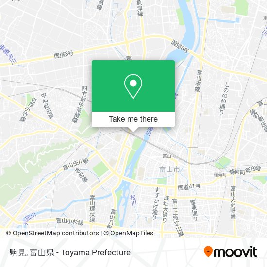 駒見 map