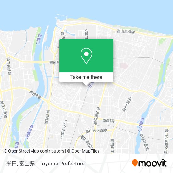 米田 map