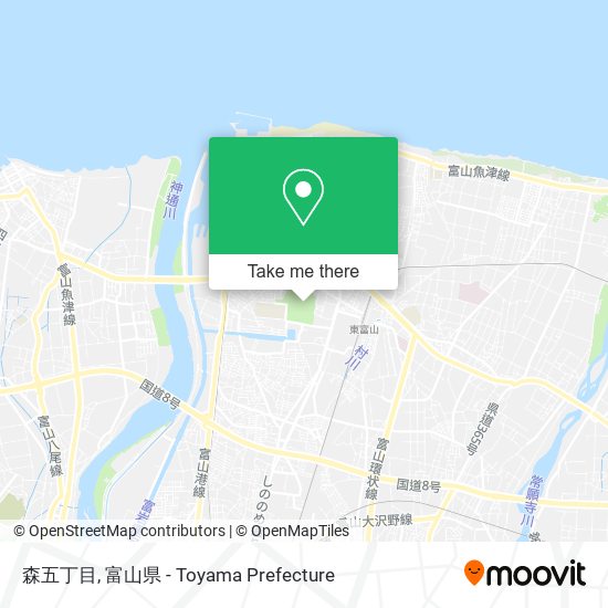 森五丁目 map