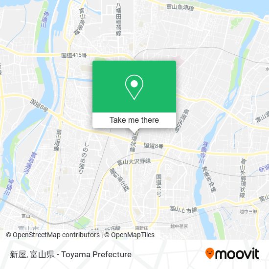 新屋 map