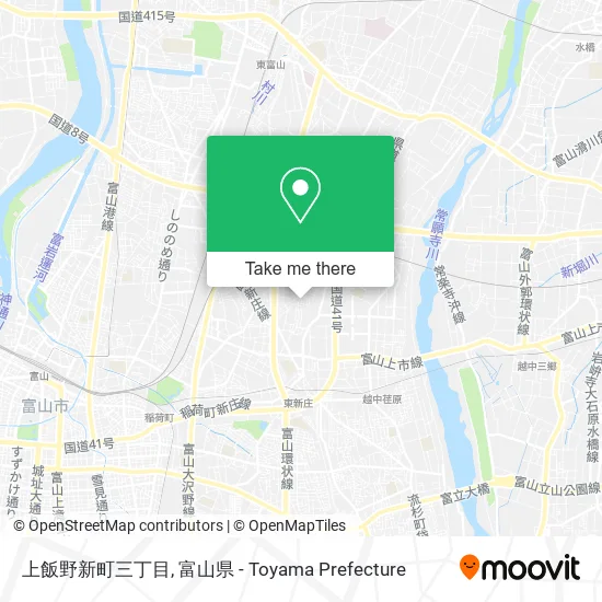 上飯野新町三丁目 map