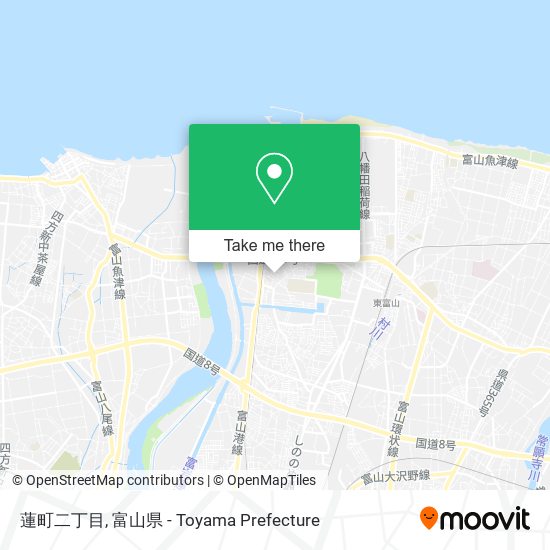 蓮町二丁目 map