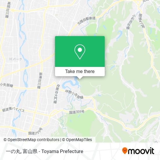 一の丸 map
