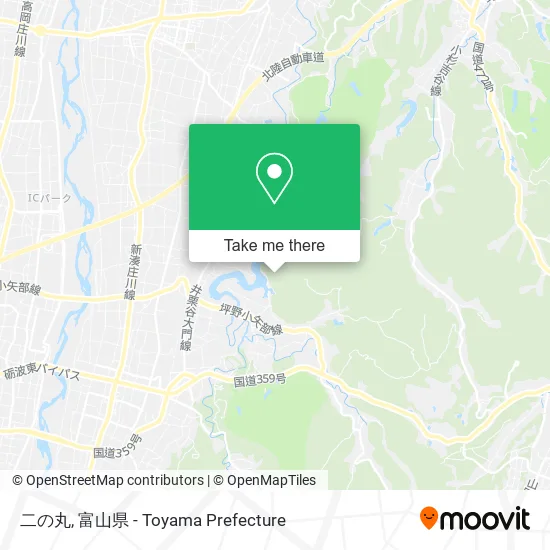 二の丸 map