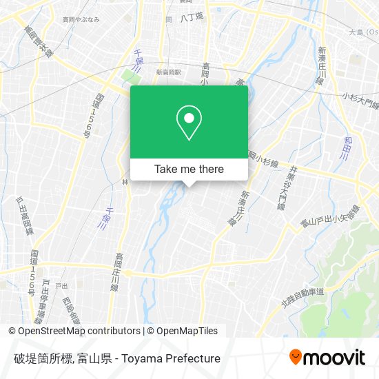 破堤箇所標 map