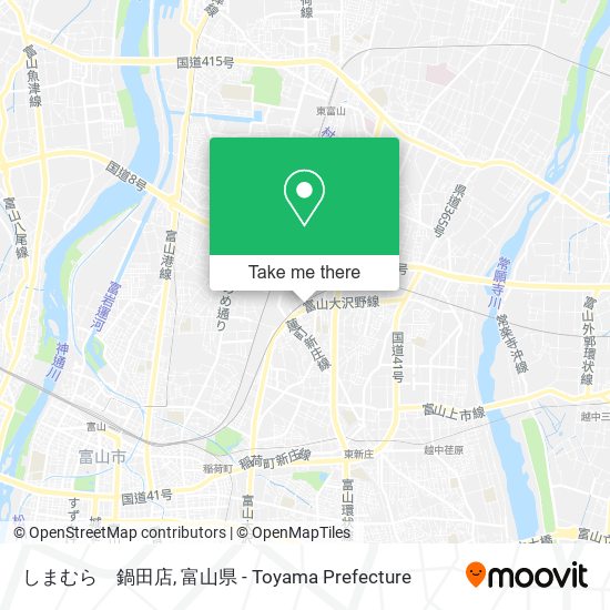 しまむら　鍋田店 map