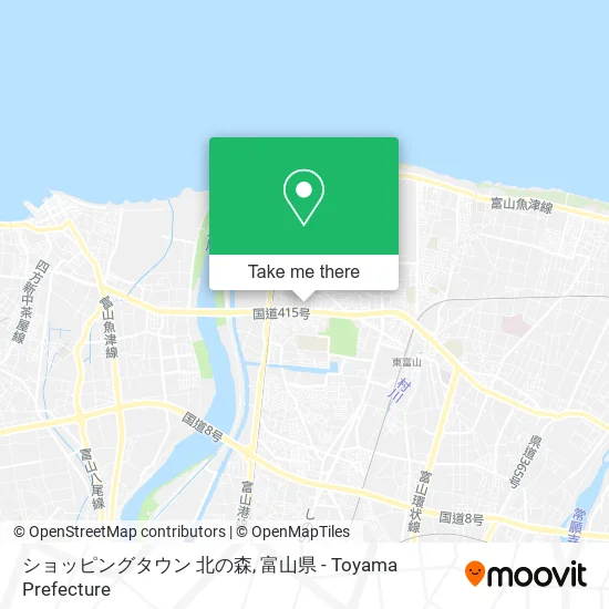 ショッピングタウン 北の森 map