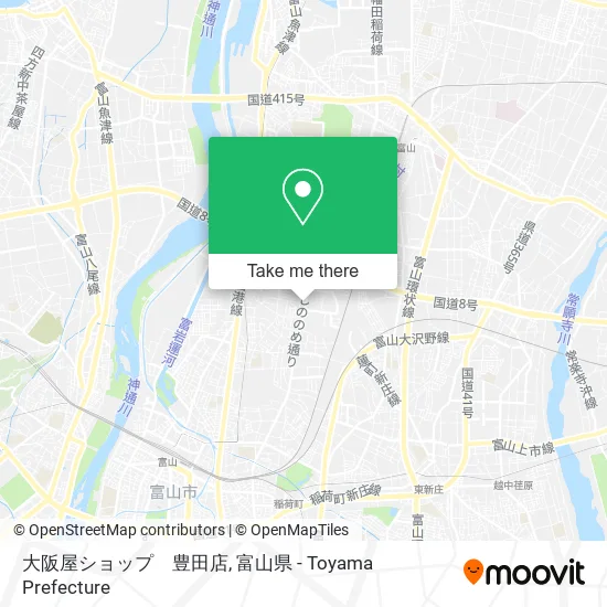 大阪屋ショップ　豊田店 map