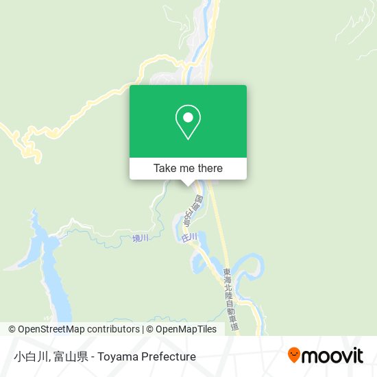 小白川 map