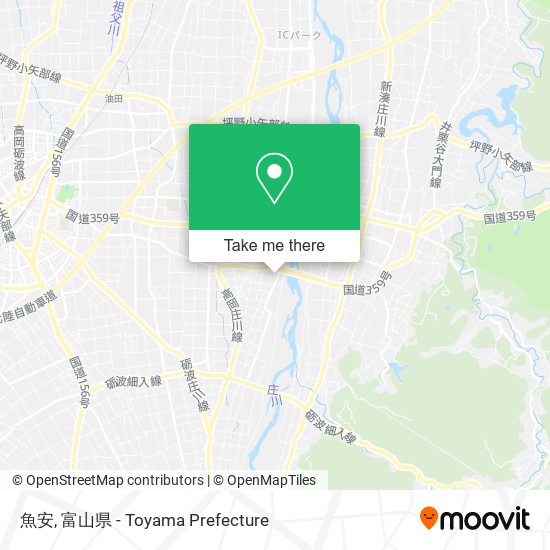 魚安 map