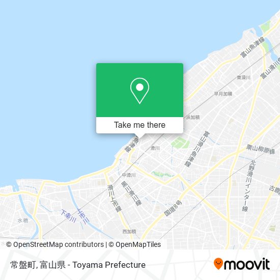 常盤町 map