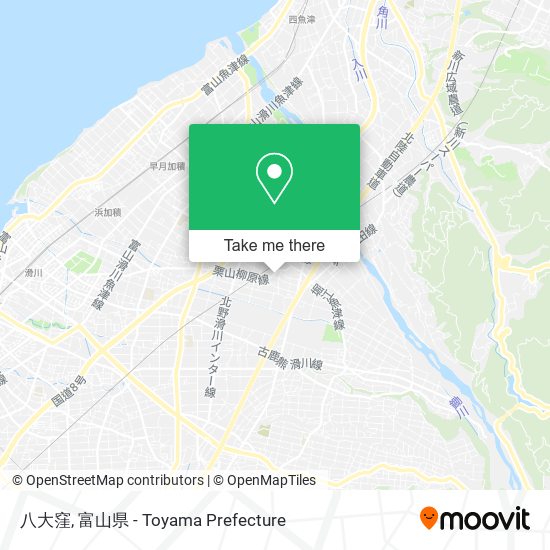 八大窪 map