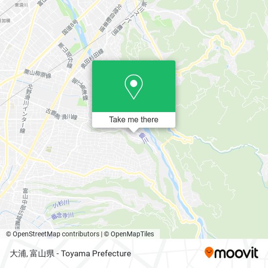 大浦 map