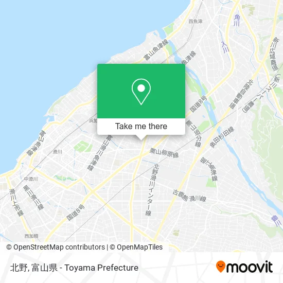 北野 map