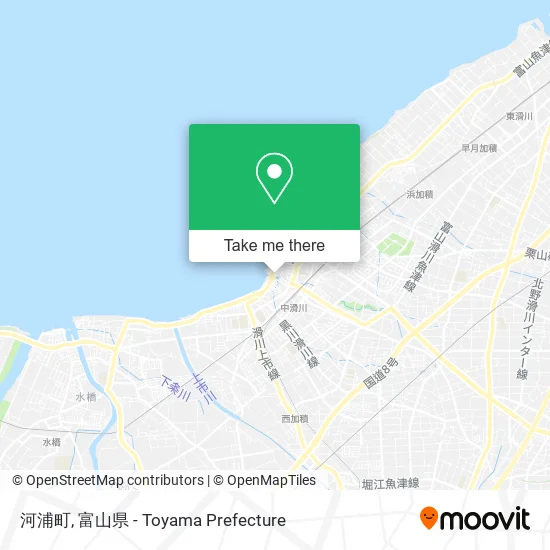 河浦町 map