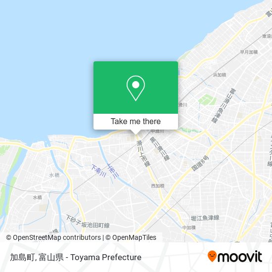 加島町 map