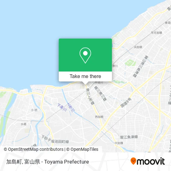 加島町 map