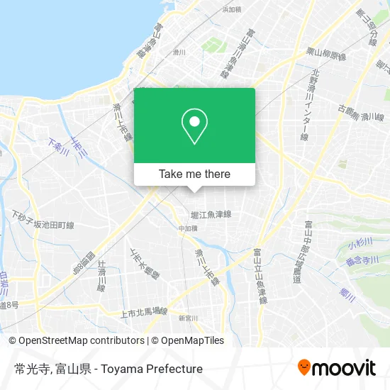 常光寺 map