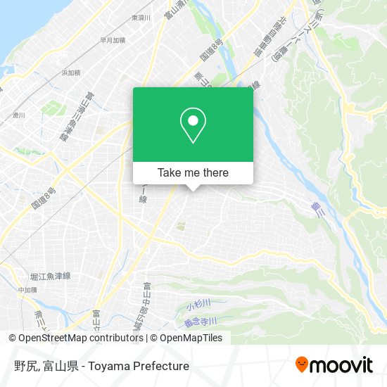 野尻 map