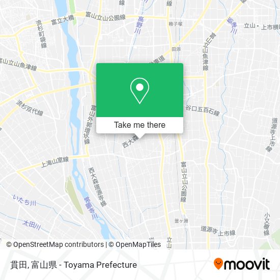 貫田 map