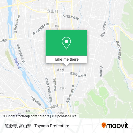 道源寺 map
