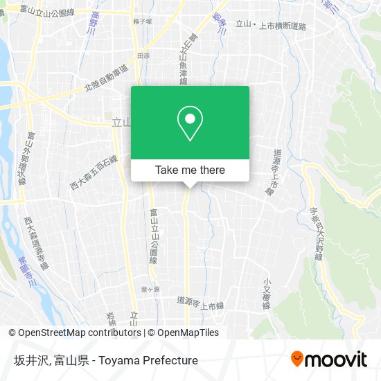 坂井沢 map
