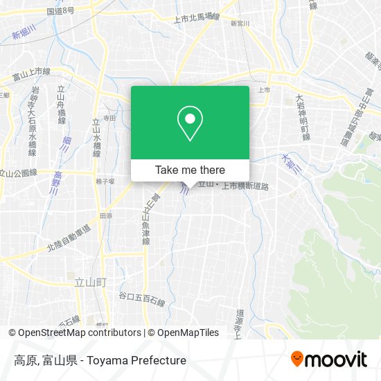 高原 map