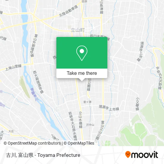 古川 map
