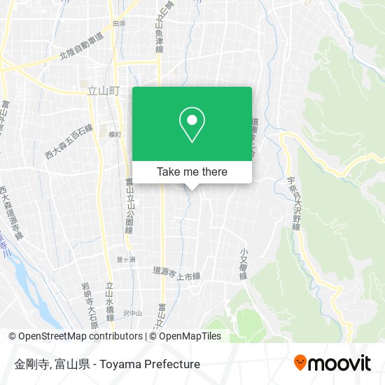 金剛寺 map