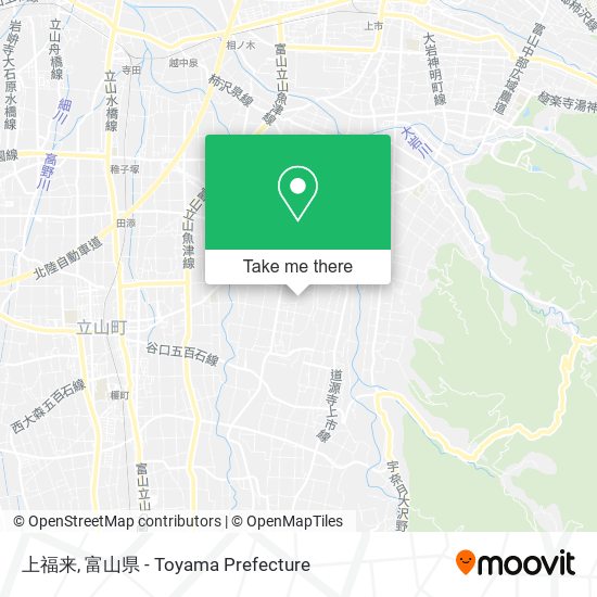 上福来 map