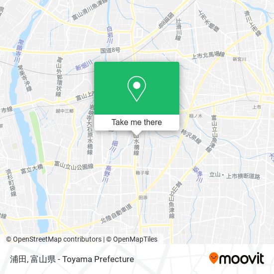 浦田 map