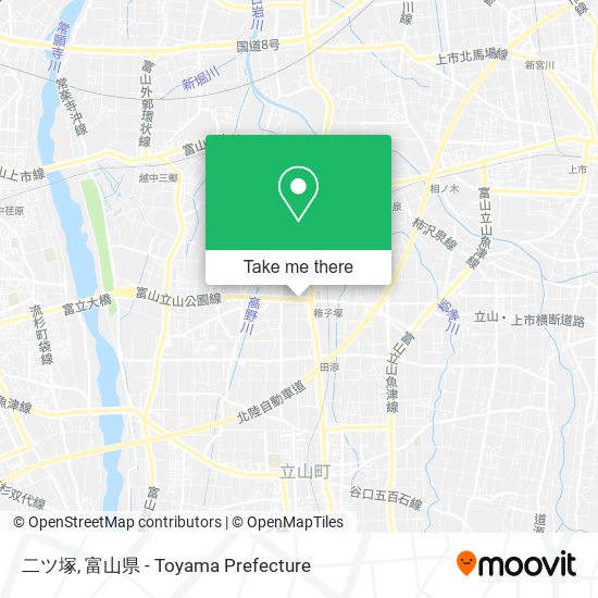 二ツ塚 map