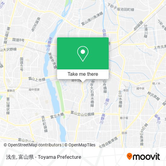 浅生 map