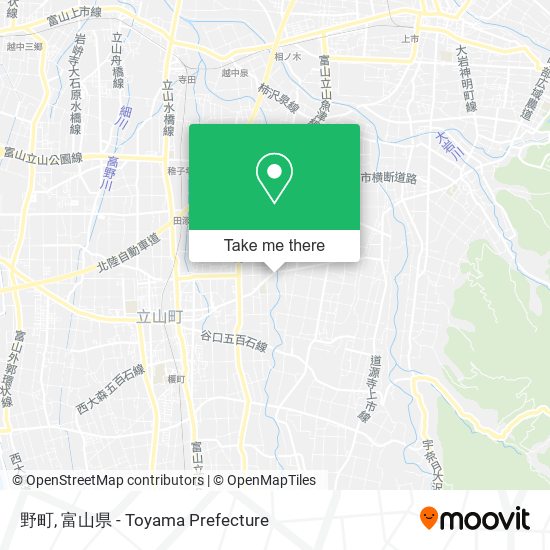 野町 map