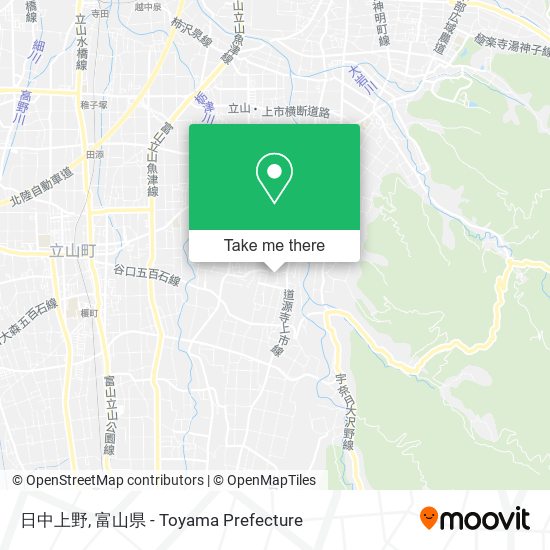 日中上野 map