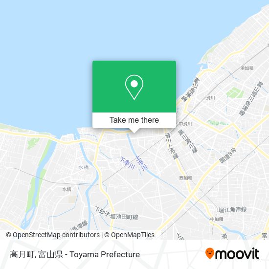 高月町 map