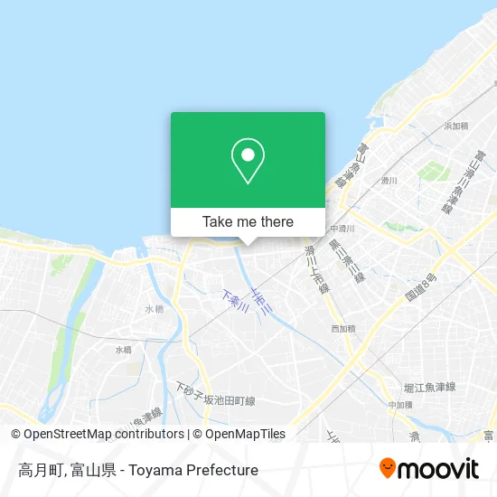 高月町 map