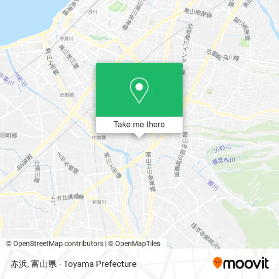 赤浜 map