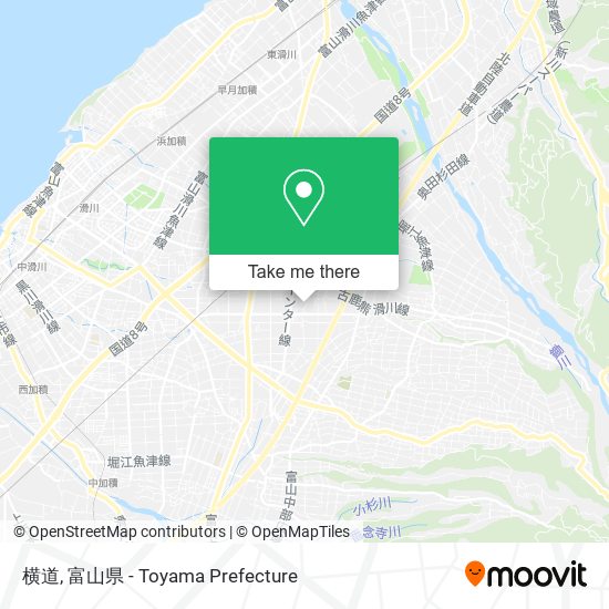 横道 map