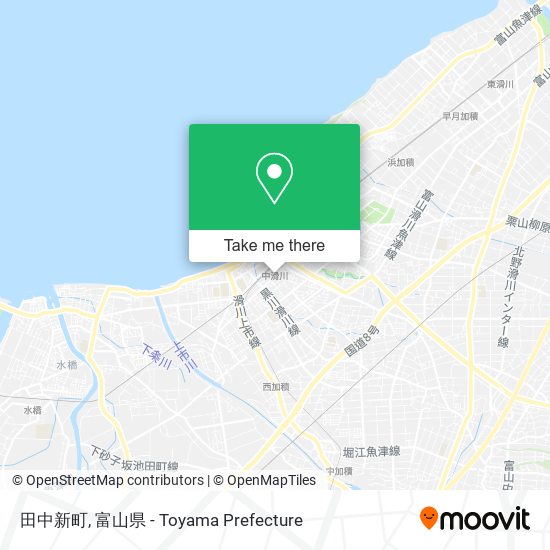 田中新町 map