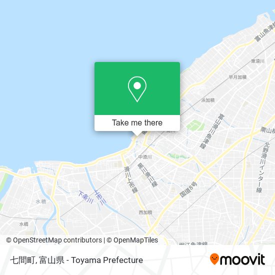 七間町 map