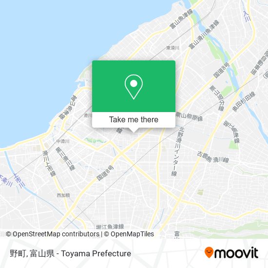 野町 map