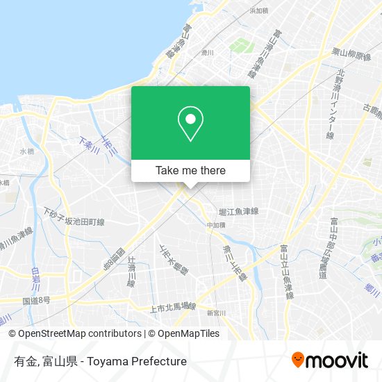 有金 map