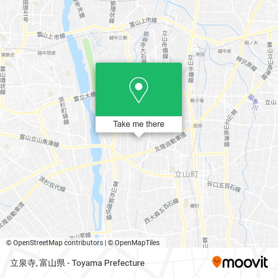 立泉寺 map