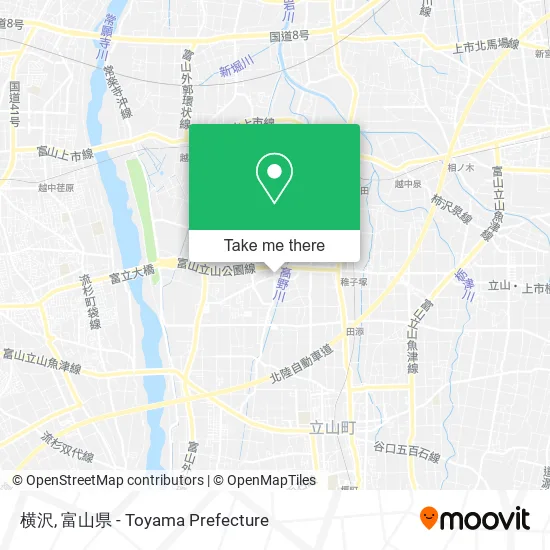 横沢 map