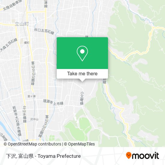 下沢 map